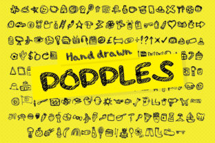 196 Hand Drawn Doddles Font Review