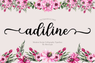 Adiline: A Script Font That Elevates Your Brand Identity