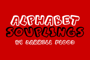 Alphabet Souplings: A Lighthearted Typeface for Modern Design