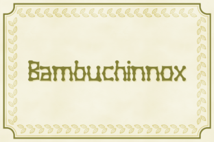 Bambuchinnox: A Cute Decorative Font for Warm Branding Projects