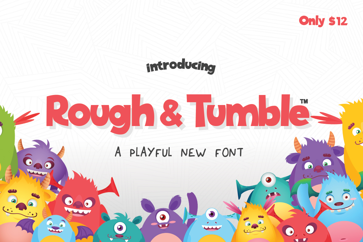 Boost Your Brand with the Rough Tumble Font