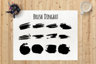 Brush Dingbat: A Stylish Font for Business Branding