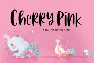 Cherry Pink Font for Digital Creativity