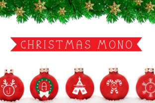 Christmas Mono: A Serif Font for Festive Campaigns