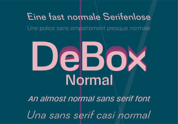 Debox Normal: A Modern Sans Serif Font for Web Design