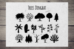 Designing with Trees Dingbat: A Font for Thoughtful Typography