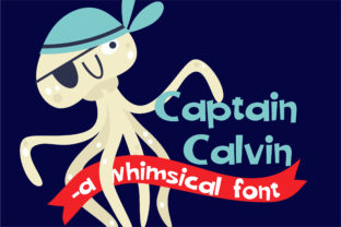 Discover Captain Calvin: A Playful Sans Serif Font for Creative Projects