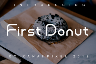 First Donut: A Playful Slab Serif for Web Design