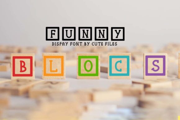 Funny Blocs: A Playful Font for Branding That Stands Out