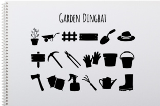 Garden Dingbat: A Fresh Font for Branding