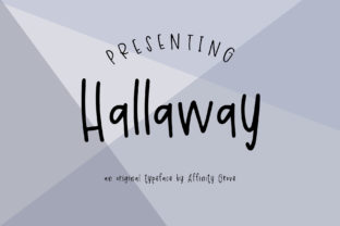 Hallaway Font for Polished Branding