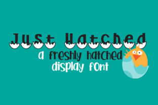 Just Hatched: A Playful Font for Eye-Catching Campaigns