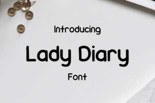 Lady Diary: A Graceful Sans Serif for Modern Editorial Design