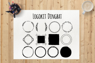 Logokit Dingbat: A Playful Font for Eye-Catching Designs