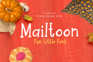 Mailtoon: A Whimsical Font for Digital Branding