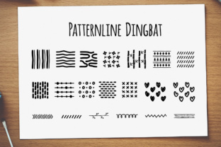 Patternline Dingbat: A Playful Font for Bold Campaigns