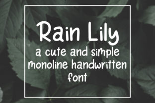 Rain Lily Sans Serif Font for Modern Web Design