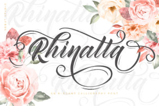 Rhinatta: A Charming Script Font for Web Design