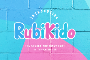 Rubi Kido: A Whimsical Font for Bold Campaigns
