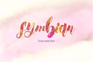 Symbian Cute: A Bold Typeface for Unique Branding