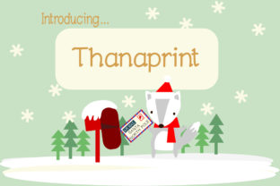 Thanaprint: A Warm Serif Font for Modern Web Design