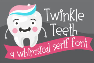 Twinkle Teeth Serif Font for Branding and Design
