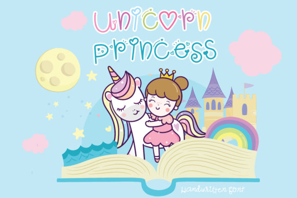 Unicorn Princess Font for Web Design
