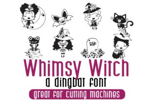 Whimsy Witch Font for Handmade Creations