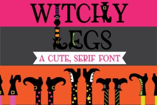Witchy Legs Font for Digital Marketing and Branding